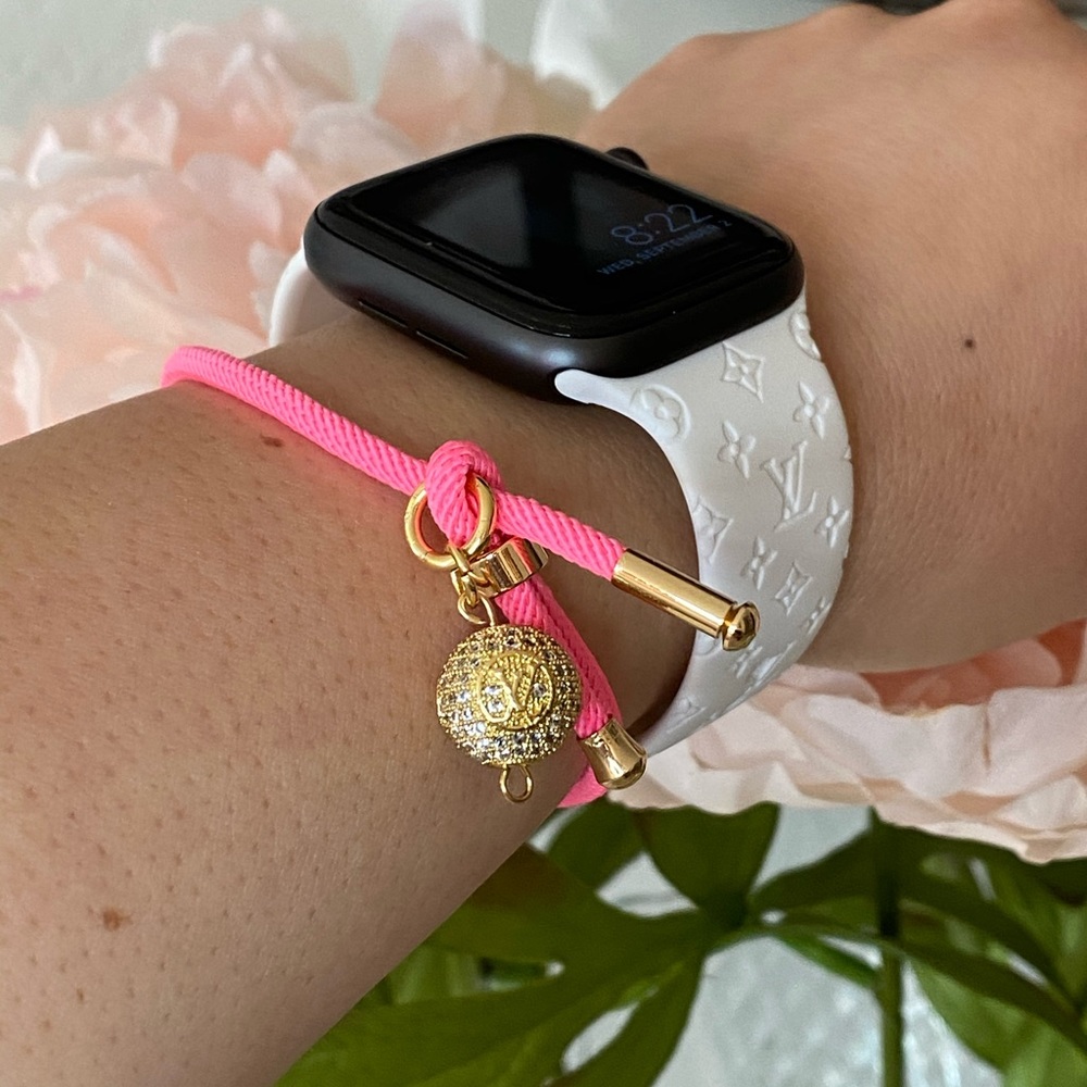 Rope bracelet with CZ bead